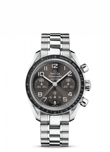 Speedmaster Date 38 Stainless Steel / Grey / Bracelet