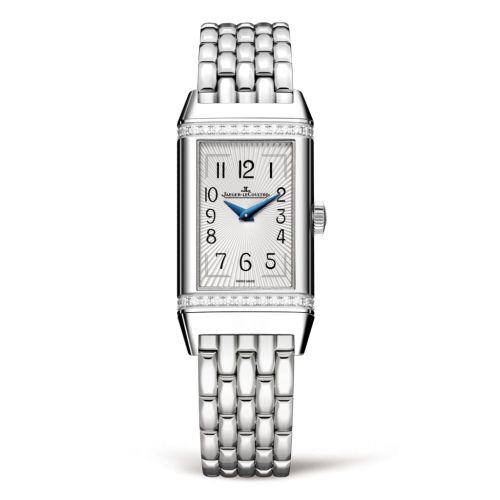 Reverso One Stainless Steel / Diamond / White / Bracelet