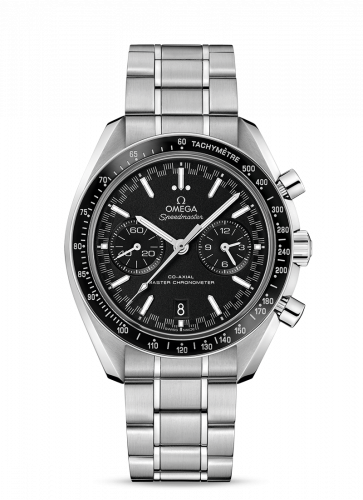 Speedmaster Racing Master Co-Axial Stainless Steel / Black / Bracelet