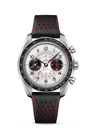 Speedmaster Chronoscope Master Chronometer Stainless Steel / Silver / Calf