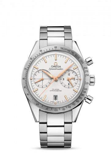 Speedmaster 57 Co-Axial Stainless Steel / Silver / Bracelet