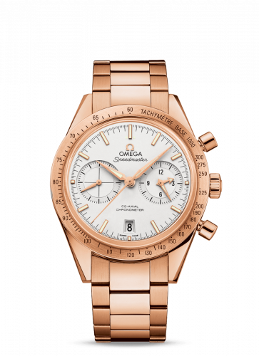 Speedmaster 57 Co-Axial Red Gold / Silver / Bracelet