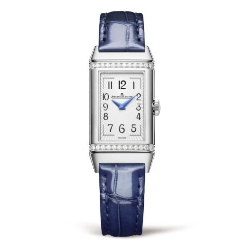 Reverso Duetto Stainless Steel / Silver /  Alligator