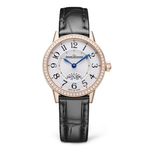 Rendez-Vous Date Small Quartz Pink Gold / Diamond / Silver / Alligator