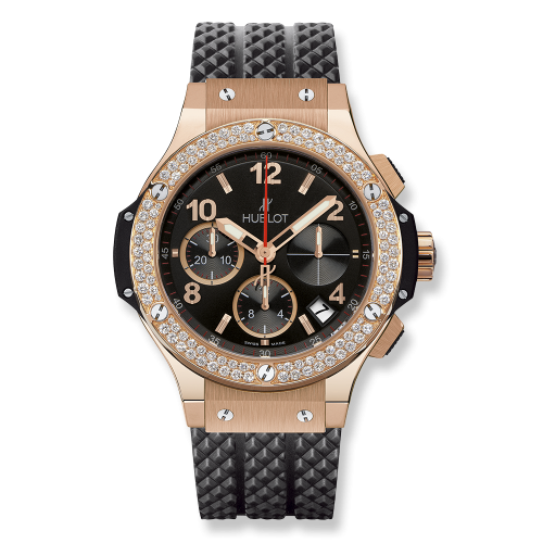 Big Bang 41 Red Gold / Diamonds / Black