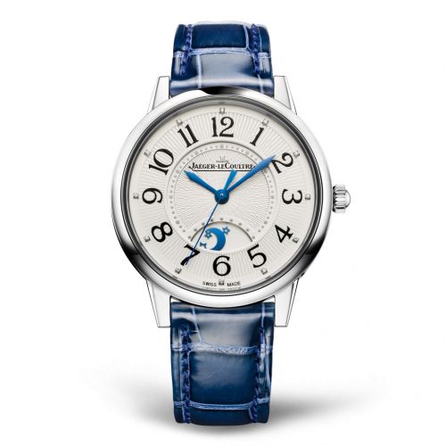 Rendez-Vous Night & Day Medium Stainless Steel / Silver / Alligator