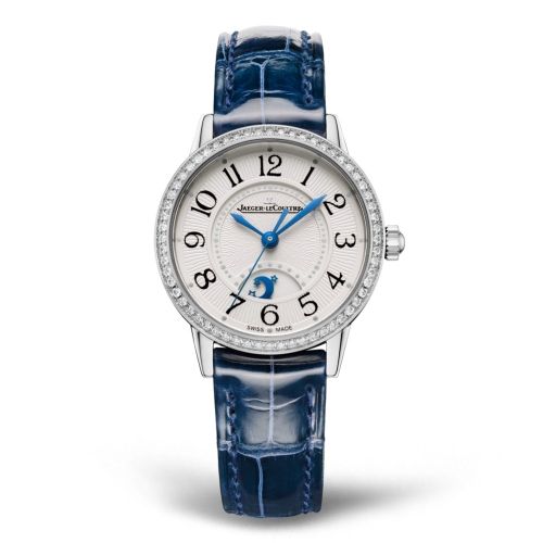 Rendez-Vous Night & Day Small Stainless Steel / Diamond / Silver / Alligator