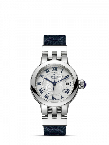 Clair de Rose 26 Stainless Steel / Silver-Roman/ Fabric