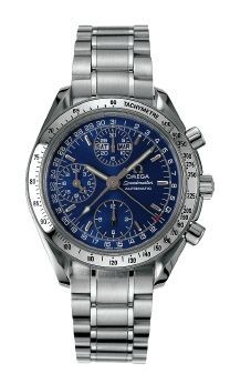 Speedmaster Day-Date 39 Stainless Steel / Blue / Bracelet
