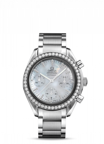 Speedmaster Reduced Ladies Stainless Steel / Diamond /  MOP / Bracelet