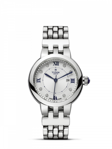 Clair de Rose 30 Stainless Steel / Silver-Diamond / Bracelet