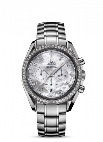 Speedmaster Broad Arrow Stainless Steel / Diamond / MOP / Bracelet