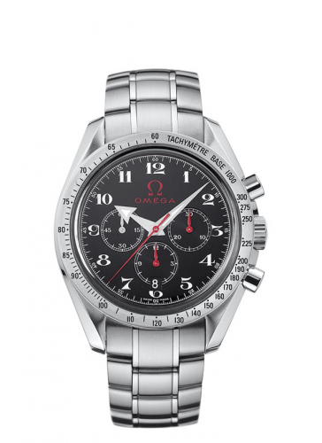 Speedmaster Broad Arrow Stainless Steel / Black / Bracelet / Olympic