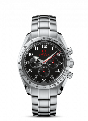 Speedmaster Broad Arrow Stainless Steel / Black / Bracelet / Olympic Timeless