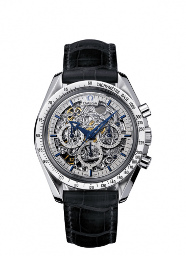 Speedmaster Broad Arrow Platinum / Skeleton