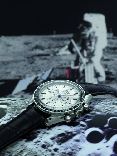 Speedmaster Professional Moonwatch Apollo XI 25th White Gold