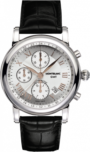 Star Roman Chronograph GMT Automatic Silver
