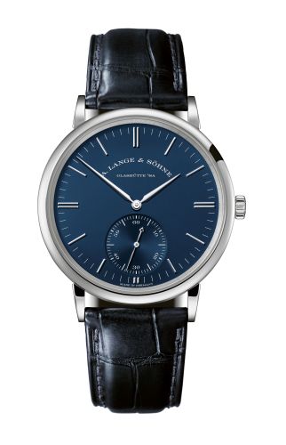 Saxonia Automatik White Gold / Blue