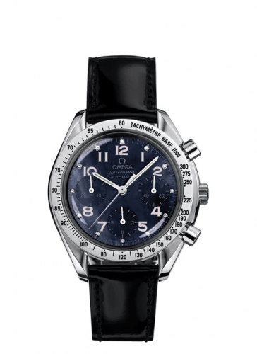 Speedmaster Reduced Ladies Stainless Steel / Blue MOP 