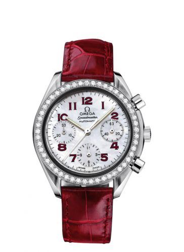 Speedmaster Reduced Ladies Stainless Steel / Diamond / MOP