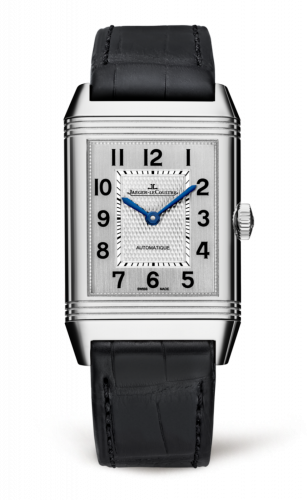 Reverso Classic Large Stainless Steel / Silver / Alligator