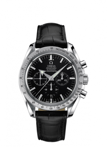 Speedmaster Broad Arrow Stainless Steel / Black