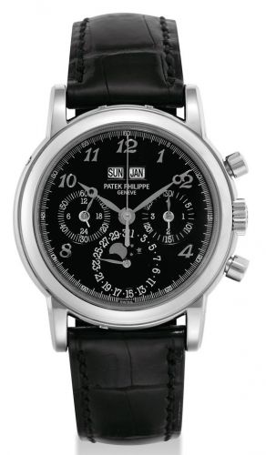 Perpetual Calendar Chronograph 3970G Black Breguet