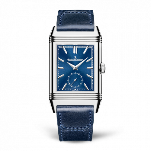 Reverso Tribute Duoface Stainless Steel / Blue / Fagliano