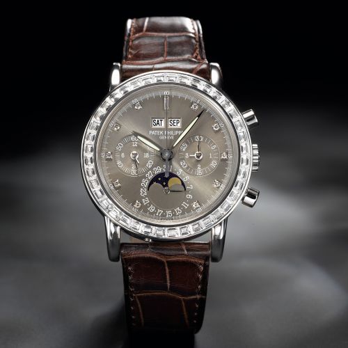 Perpetual Calendar Chronograph 3990 Platinum / Slate