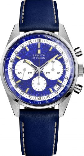 El Primero A386 Platinum / Lapis Lazuli / Phillips