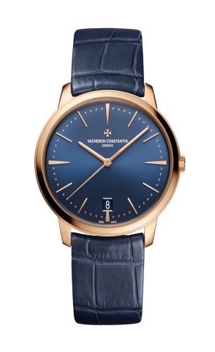 Patrimony 36mm Self-Winding Pink Gold / Blue
