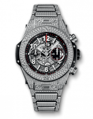 Big Bang Unico 45 Titanium / Pavé / Bracelet