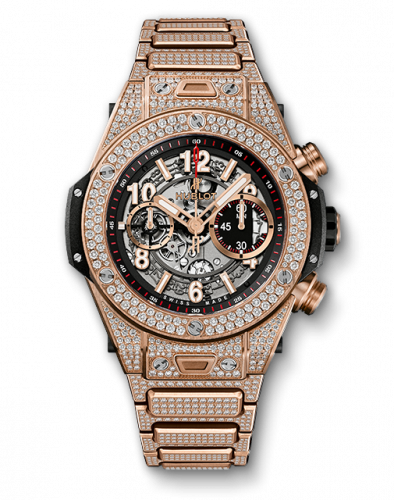 Big Bang Unico 45 King Gold / Pavé / Bracelet