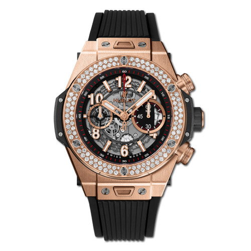 Big Bang Unico 45 King Gold / Diamonds / Black