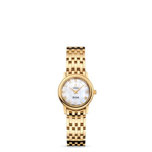 De Ville Prestige Quartz 22 Yellow Gold / MOP / Bracelet