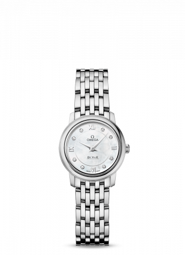 De Ville Prestige Quartz 24.4 Stainless Steel / MOP / Bracelet