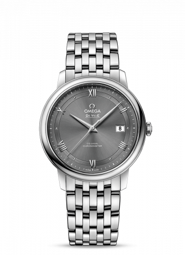 De Ville Prestige Co-Axial 39.5 Stainless Steel / Vintage Grey / Bracelet