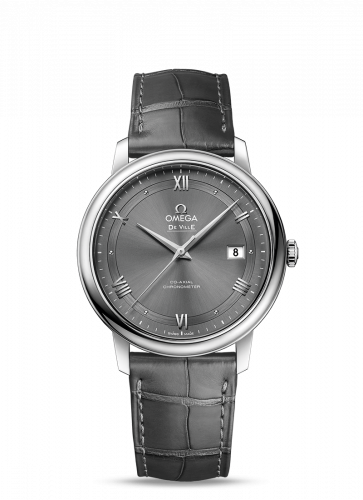 De Ville Prestige Co-Axial 39.5  Stainless Steel / Vintage Grey