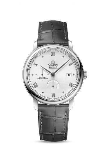 De Ville Prestige Co-Axial 39.5 Power Reserve Stainless Steel / Silver Sunburst