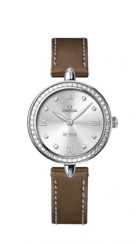 De Ville Prestige Dewdrop Quartz 27.4 Stainless Steel / Silver / Diamond