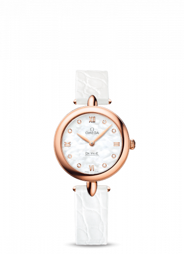 De Ville Prestige Dewdrop Quartz 27.4 Red Gold / MOP