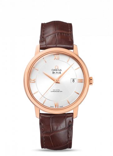 De Ville Prestige Co-Axial 39.5 Red Gold / Silver