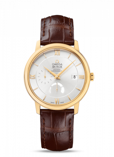 De Ville Prestige Co-Axial 39.5 Power Reserve Yellow Gold / Silver