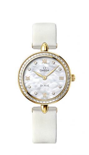 De Ville Prestige Dewdrop Quartz 27.4 Yellow Gold / Diamond