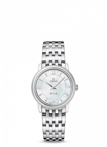 De Ville Prestige Quartz 27.4 Stainless Steel / MOP / Bracelet