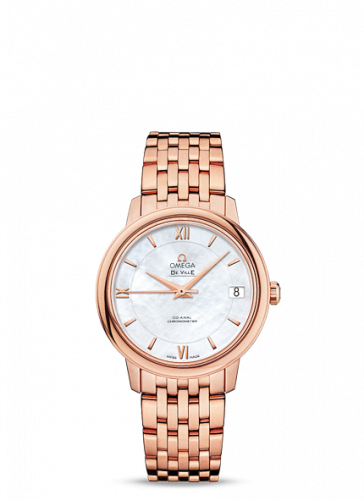 De Ville Prestige Co-Axial 32.7 Red Gold / MOP / Bracelet