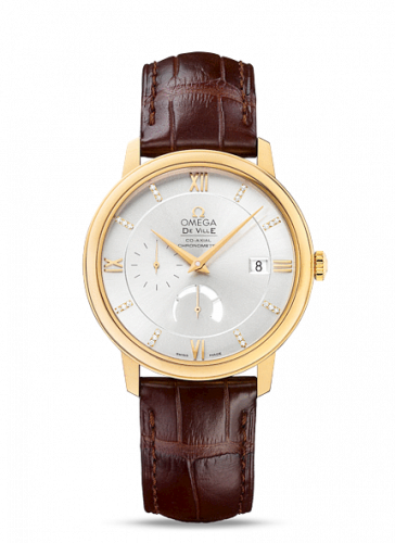 De Ville  Prestige Co-Axial 39.5 Power Reserve Yellow Gold / Silver