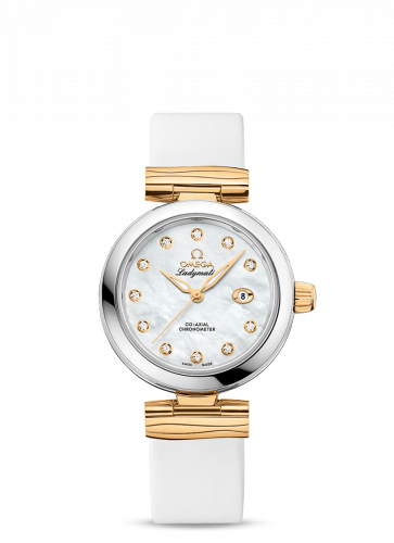 LadyMatic Co-Axial 34 Stainless Steel / Yellow Gold / MOP