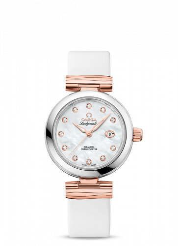 LadyMatic Co-Axial 34 Stainless Steel / Sedna Gold / MOP