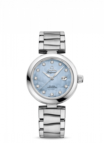 LadyMatic Co-Axial 34 Stainless Steel / Blue MOP / Bracelet